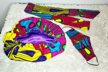 Load image into Gallery viewer, African Print Multi Color/Purple