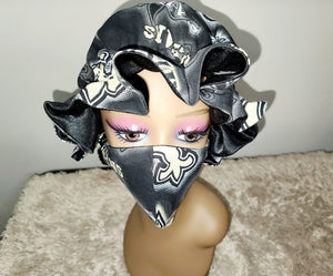 New Orleans Saints Bonnet Set